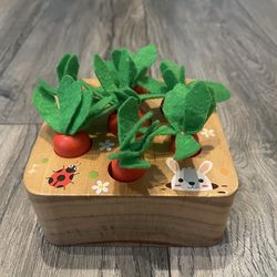 Vintage carrot game for babies