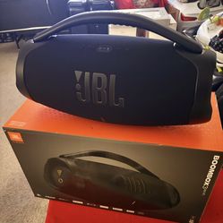 JBL Boombox 3 WiFi- Powerful Portable Bluetooth Speaker | 24 Hours Playtime, Waterproof, Deep Bass, Dolby Atmos