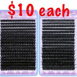 Eyelash clusters 