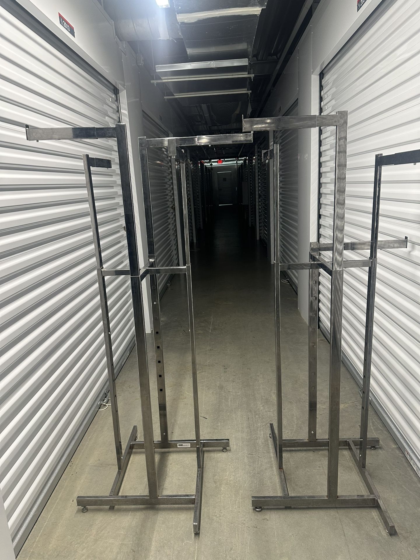 Stainless Steel Retail Racks