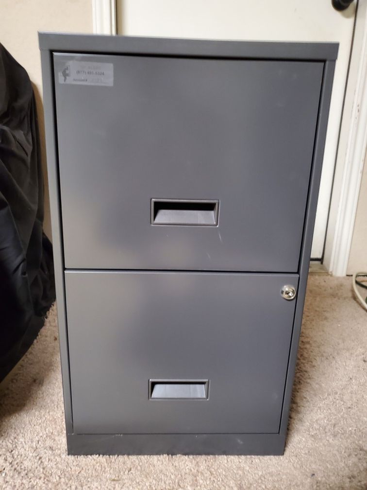 2 drawer file cabinet