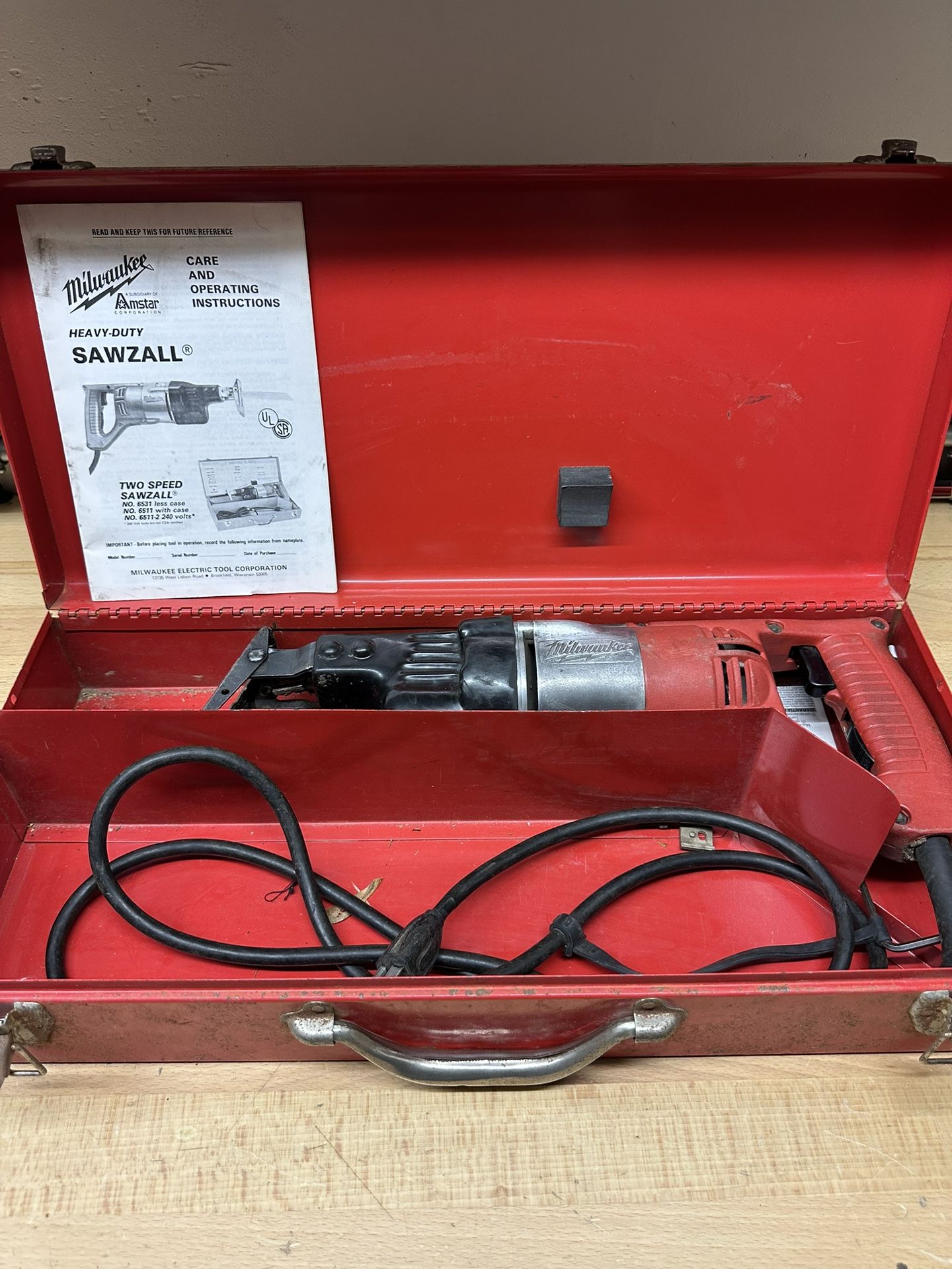 Milwaukee Sawzall