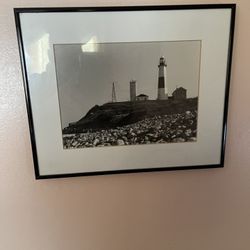 New York Long Island Montauk Point lighthouse Wall Art