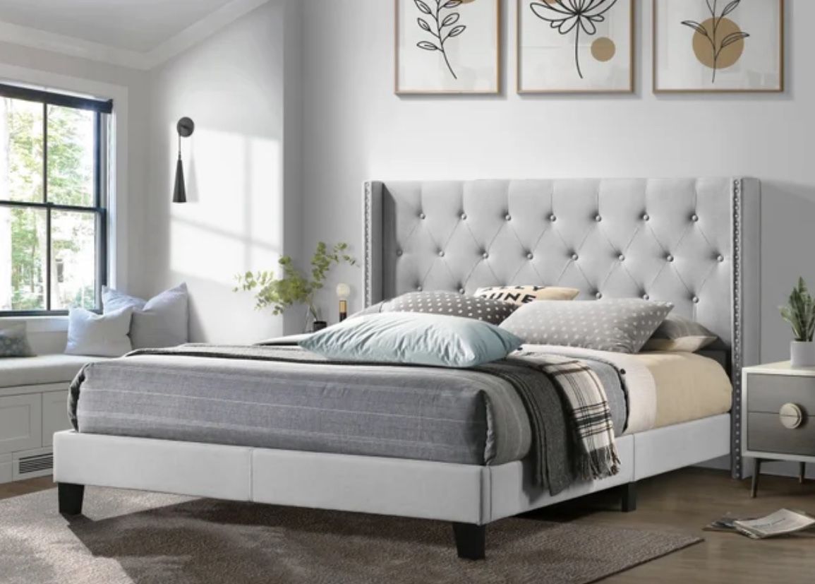 NEW TWIN FULL QUEEN KING SIZE PLATFORM BED WITH MATTRESS AND FREE DELIVERY- SPECIAL FINANCING AVAILABLE 