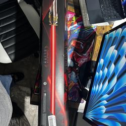 Star Wars The Black Series Emperor Palpatine Force FX Elite Lightsaber 