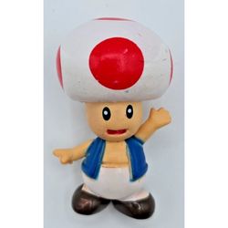 Toad From Super Mario Brother Action Figure 1 1/2" (2003)