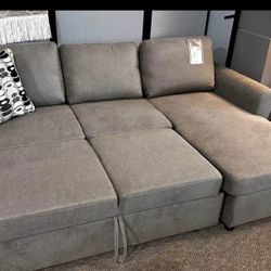 OM• $38 Initial • Brand New// Pup Up Sofa Sleeper With Storage 