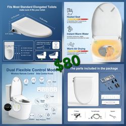 Electric bidet with dryer