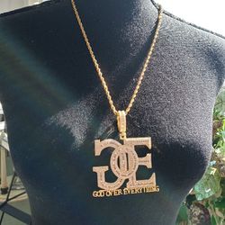 God Over Everything Pendant & Necklace 