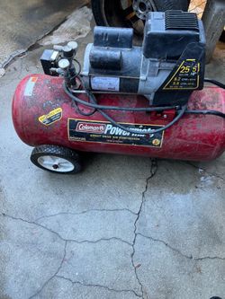 Coleman air compressor