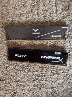 Two 16GB ddr4 sticks of ram