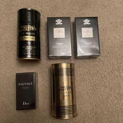 Dior Sauvage, Jean Paul Gaultier, Creed Aventus Colognes 