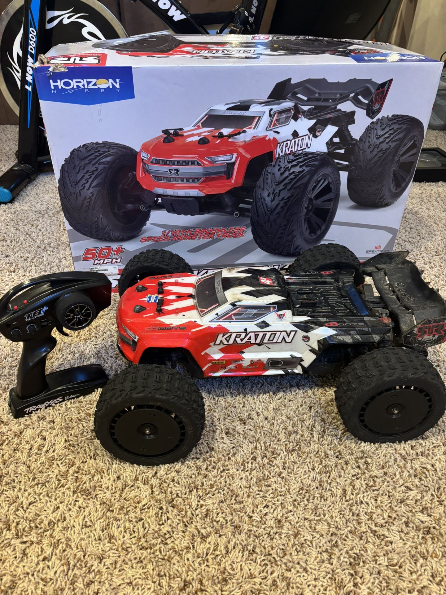 Traxxas Rc Car Heavily Modified Very Fast