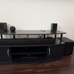 Entertainment center table