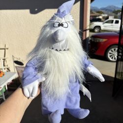 Plushies Snowman, Winter Warlock From Rudolph And A Christmas Bear Door Hanger