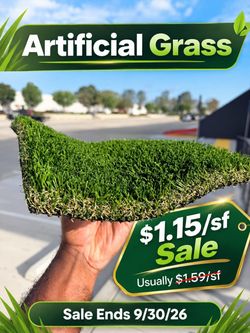 15x100 foot roll - Artificial Grass Turf 🌱 Synthetic Lawn