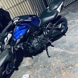 2021 MT07 Yamaha 