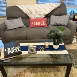Recliner Couch And Coffee Table 