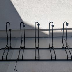 5 slot bike rack