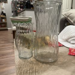 Clear Vases 