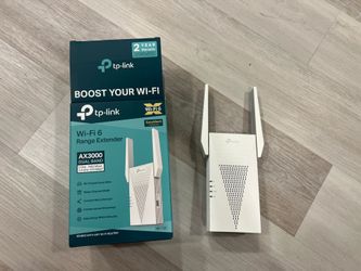 TP-Link AX3000 WiFi 6 Range Extender