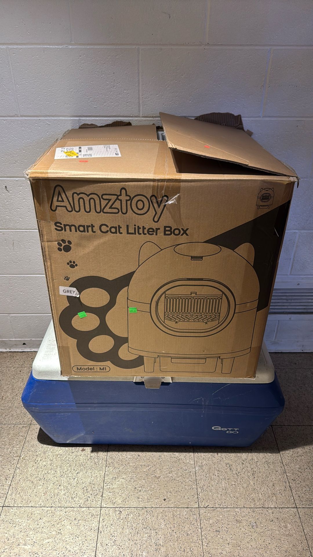 Amztoy Smart Cat Litter Box