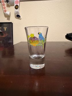 Jimmy Buffett Margaritaville Las Vegas Logo Shot Glass
