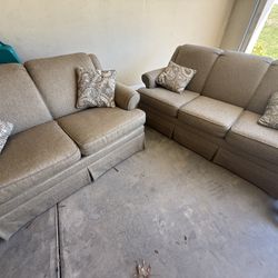 2 Piece sofa