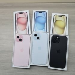 APPLE IPHONE 15 PLUS 128GB UNLOCKED.    FREE SMARTWACH/ HEADPHONES. PAY $1 TODAY  REST IN  PAYMENTS.  NO  CREDIT NEEDED FINANCING     