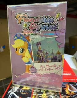 5 factory sealed boxes of My Little Pony Friendship Eternal Cards Fun Moments Edition series K01