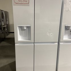 LG Refrigerator Never Used .Up to 50%off. $0 Down payment.Take home today!