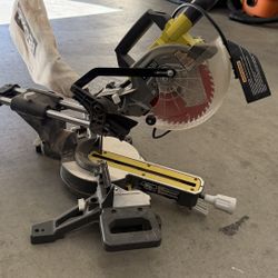 Ryobi 7 1/4 Sliding Miter Saw Corded