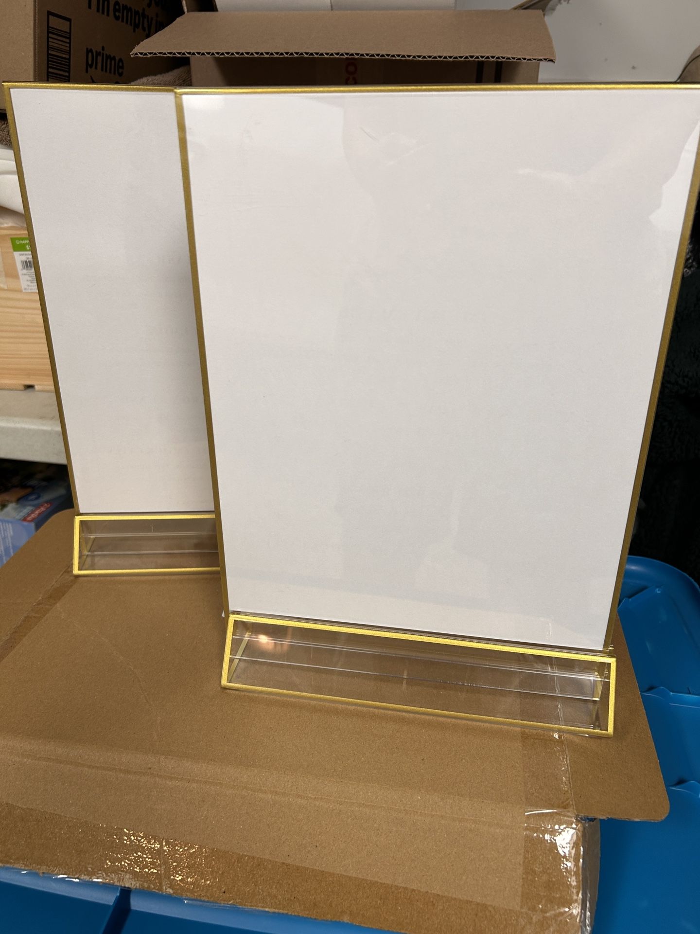 4 Acrylic Sign Holders