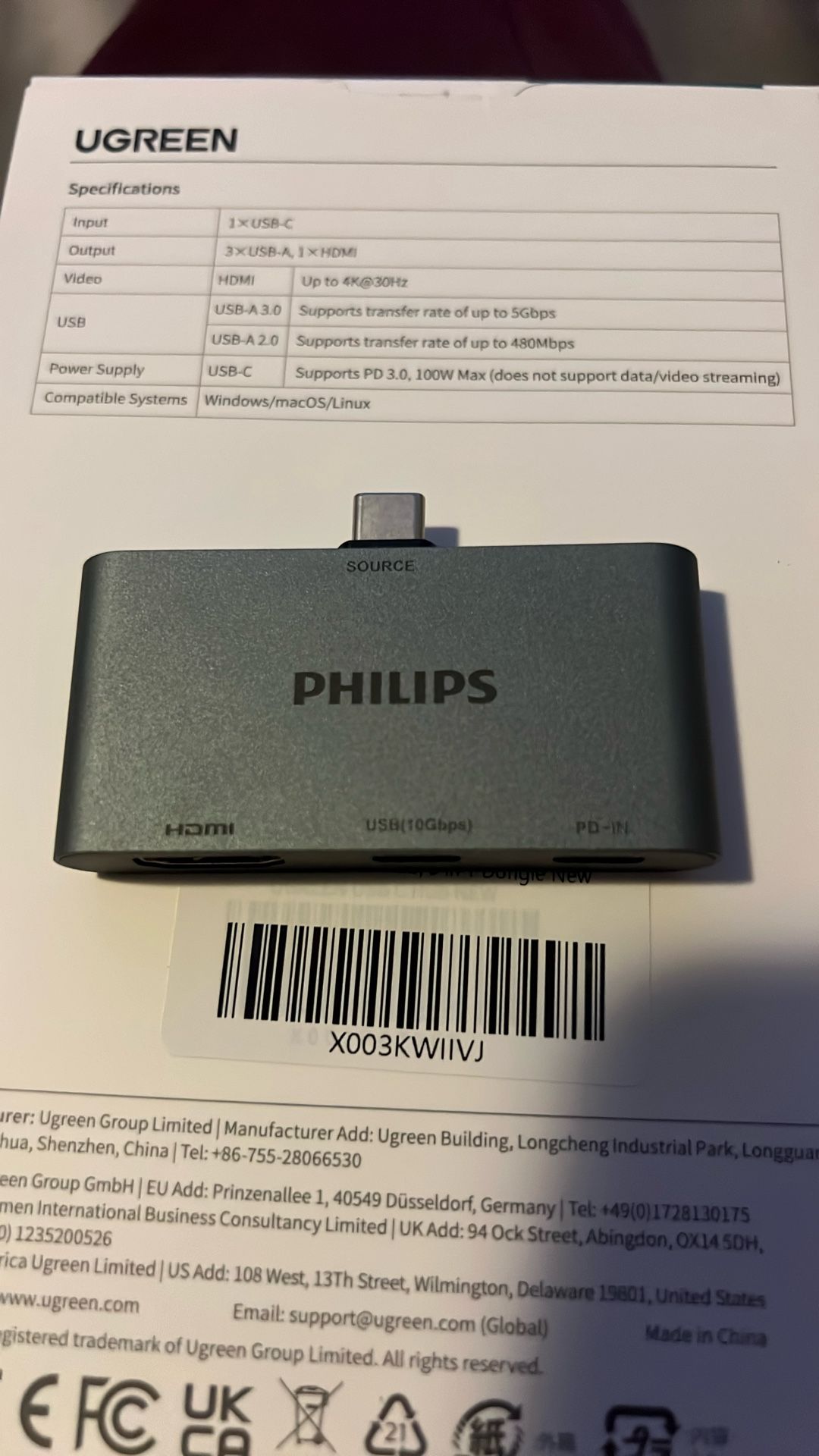 USB-C Adapter Works On Mac 