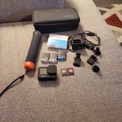 GoPro 9 Black With Case And Accessories 