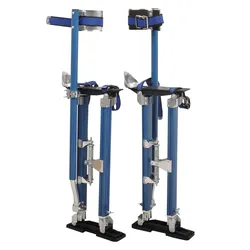 Drywall Stilts Blue Aluminum Adjustable Pair