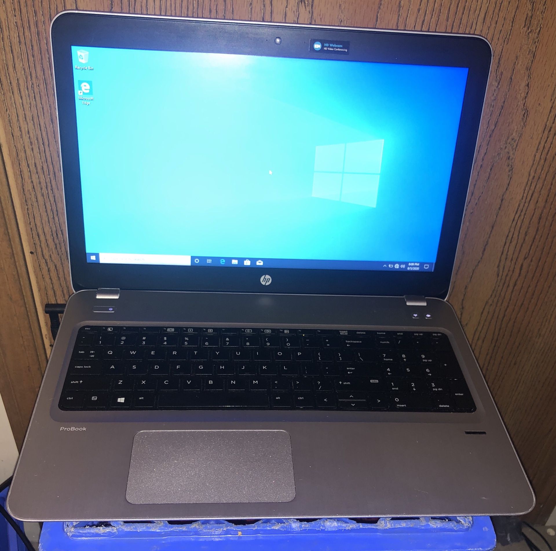 15.6” HP Probook A9 Laptop w/Windows 10