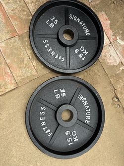 35lb olympic weight plates