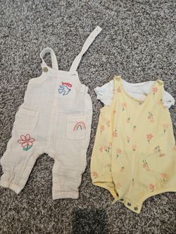 Baby Girl Overalls
