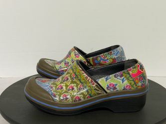 Womens floral dansko clogs