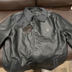 Men’s Leather Jacket Brand NEW Located In Kendall Size Large