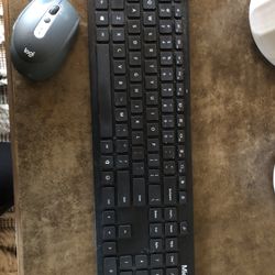 Microsoft Keyboard & Logi Mouse