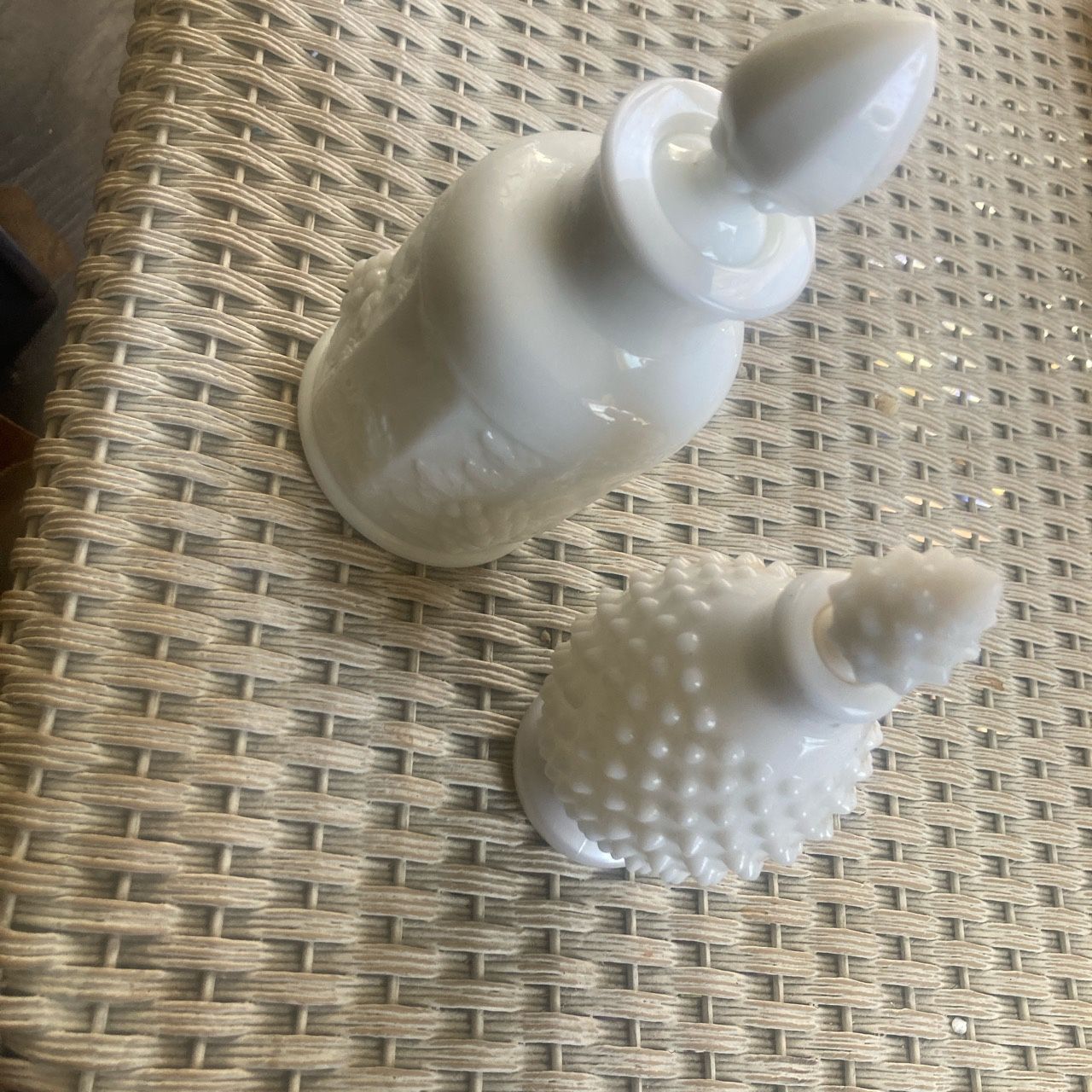 2 Mid Century Perfume Bottles