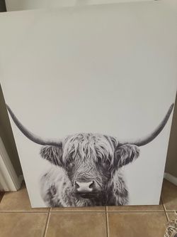 Oil on canvas art