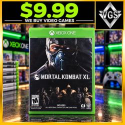 Mortal Kombat XL Microsoft Xbox One Video Game Tested Working