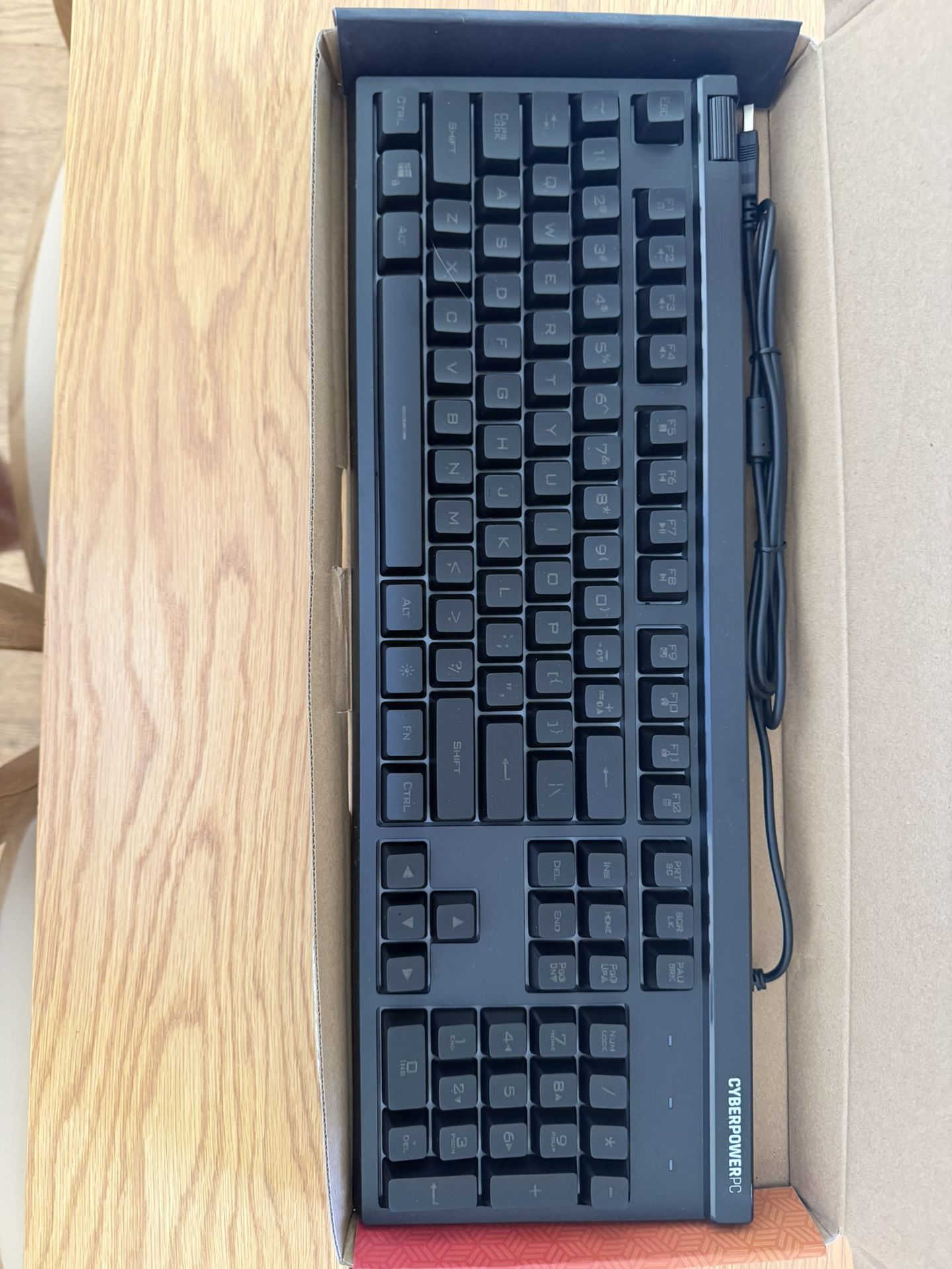 New Cyberpower Gaming Keyboard