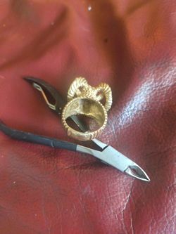 Golden Ram Ring