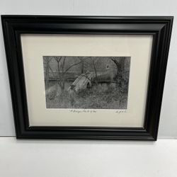 Tim Johnson A Georgia Point Of View Framed Ghost Living Image