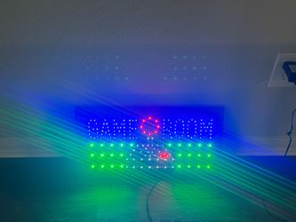 LED Laser Light Show Projector Sign