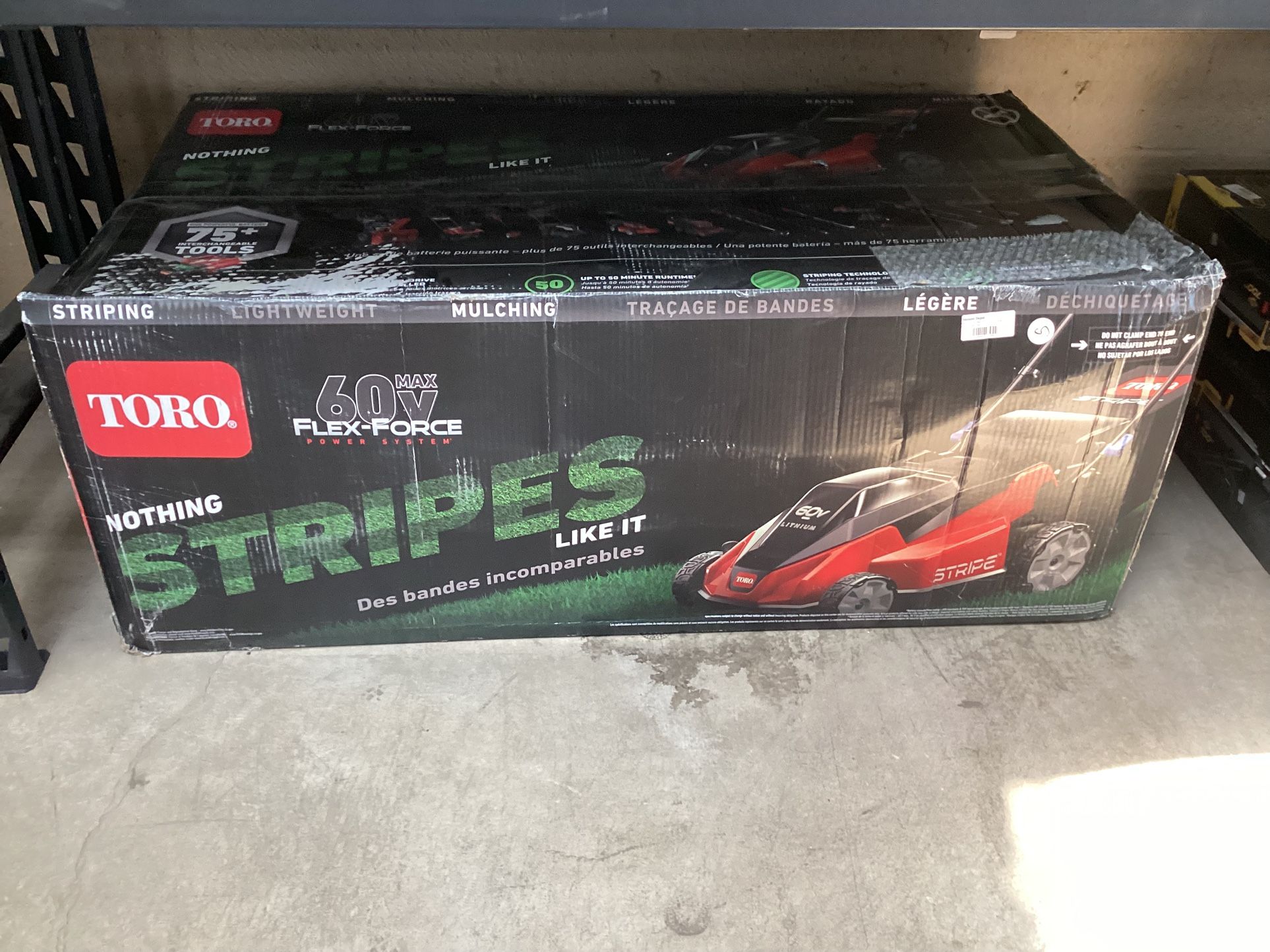 Toro 60V 21in Stripe Lawn Mower